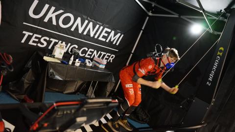 Ukonniemen testausasema sijaitsee Ukonniemi-areenalla Imatralla