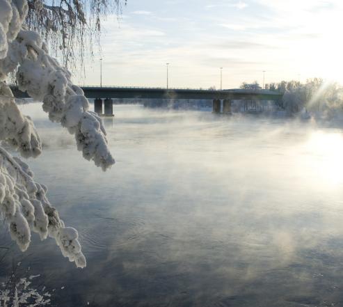 Vuoksi talvella