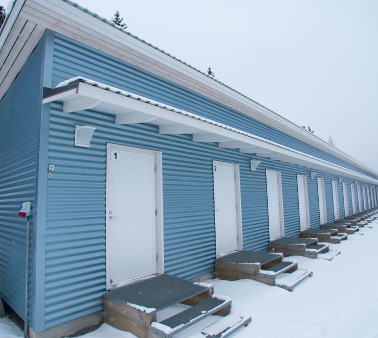 Imatran Ukonniemi Stadionin voitelukoppirivistö