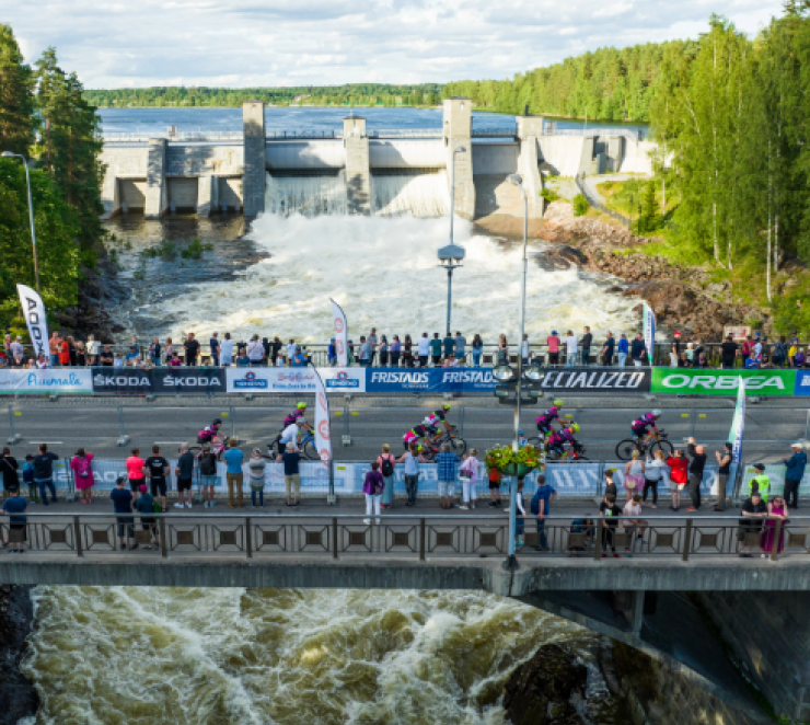 saimaa cycle tour lähtö